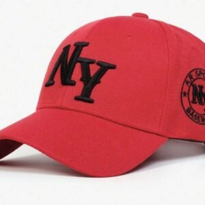 Alternative view of 1 pièce Casquette de baseball brodée de lettres de New York pour hommes, chapeau décontracté de protection solaire à la mode pour les voyages de printemps/automne, les fêtes en bord de mer et la rue