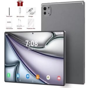 Alternative view of 2025 Xioami Pad 7S Pro tablettes Android 15 Tablette PC 10.1 pouces Tablette 16GB + 1TB 10000mAh Google Snapdragon 888 double onglet carte SIM