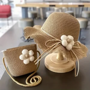 Lot de 2 - Chapeaux et Sac pour Enfants