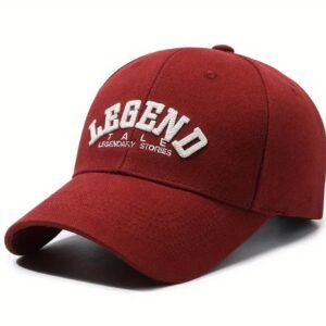 Casquette de Baseball En Coton Brodé Unisexe, Style " LÉGENDE "