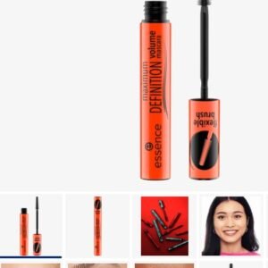 Essence - Fabriqué au Luxembourg - Mascara Maximum Definition Volume 01, 8 ml