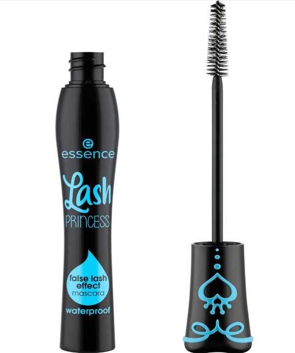 Essence - Fabriqué au Luxembourg - Mascara Lash Princess Effet Faux Cils Waterproof Noir, 12 ml