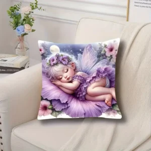 Alternative view of Ensemble de 2 housses de coussin en polyester style français